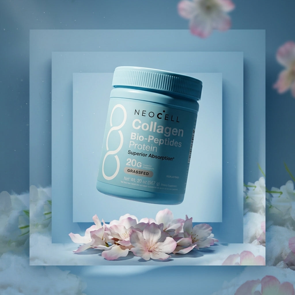Colágeno Neocell: Piel, cabello y articulaciones más fuertes.